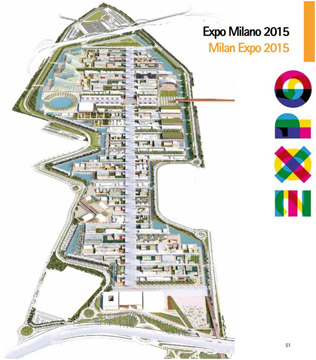 Expo 2015 Milano piantina